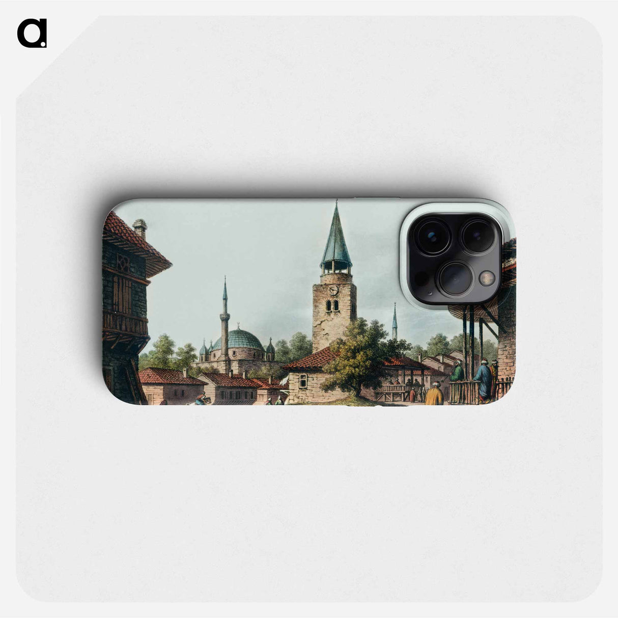 Kaskerat from Views in the Ottoman Dominions, in Europe, in Asia, and some of the Mediterranean islands - オスマン帝国領内の景色 Phone Case.