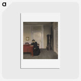 1-17_Vilhelm-Hammershoi_hagaki