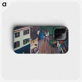 View from the window of the Griesbräu - Wassily Kandinsky Phone Case.