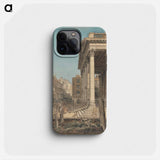 The Portico of St. Martin-in-the-Fields - ウィリアム ヘンリー ハント Phone Case.