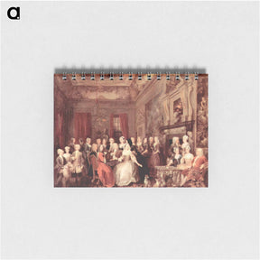 アートメモ帳-Wanstead Assembly at Wanstead_ House - ウィリアム ホガース Memo.