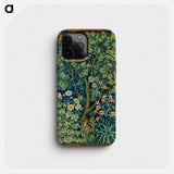 Cock Pheasant - William Morris Phone Case.