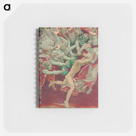 アートメモ帳-Study for the Museum of Fine Arts, Boston, Murals: Orestes and the Furies
 - イェール大学アートギャラリー Memo.