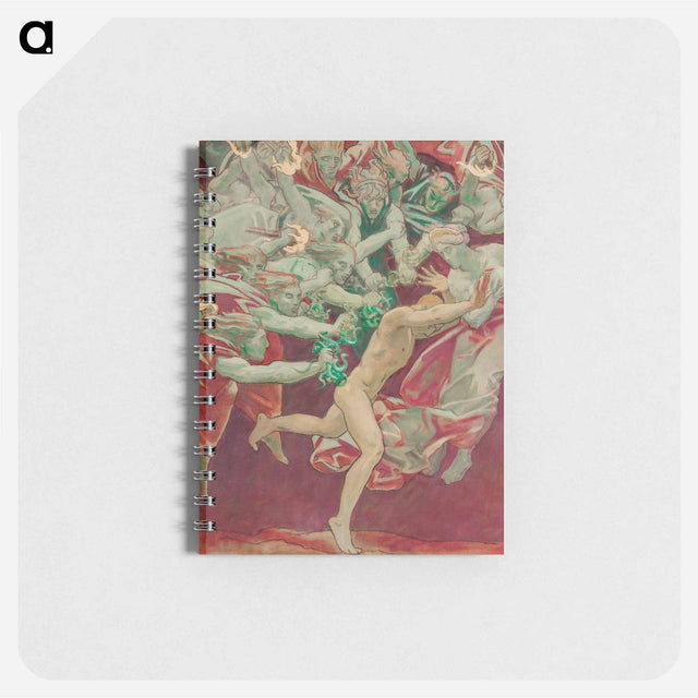 アートメモ帳-Study for the Museum of Fine Arts, Boston, Murals: Orestes and the Furies
 - イェール大学アートギャラリー Memo.