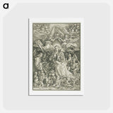 アートポストカード-Madonna Queen of Angels - アルブレヒト デューラー Postcard.