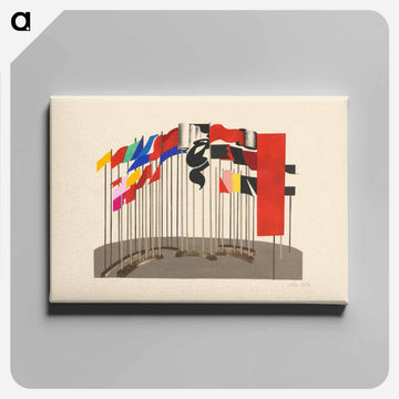 Maquettes de théatre i.-xv. - アレクサンドラ エクスター Canvas.