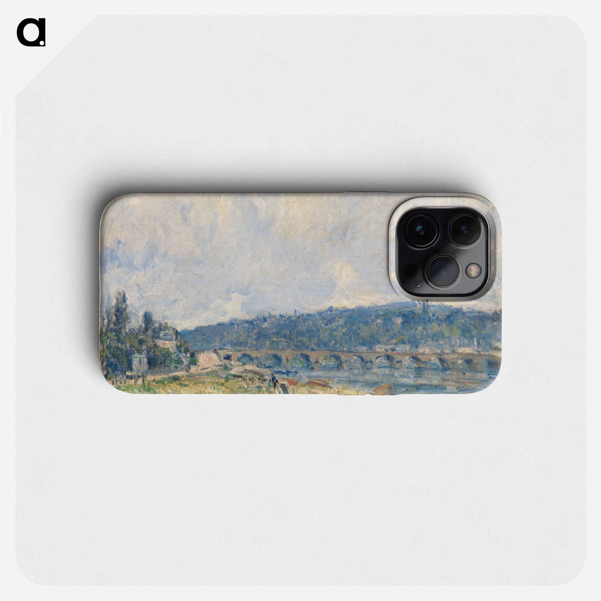 Sevres Bridge (Le Pont de Sevres) - アルフレッド シスレー Phone Case.