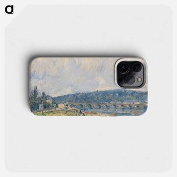 Sevres Bridge (Le Pont de Sevres) - アルフレッド シスレー Phone Case.