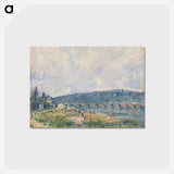アートポストカード-Sevres Bridge (Le Pont de Sevres) - アルフレッド シスレー Postcard.