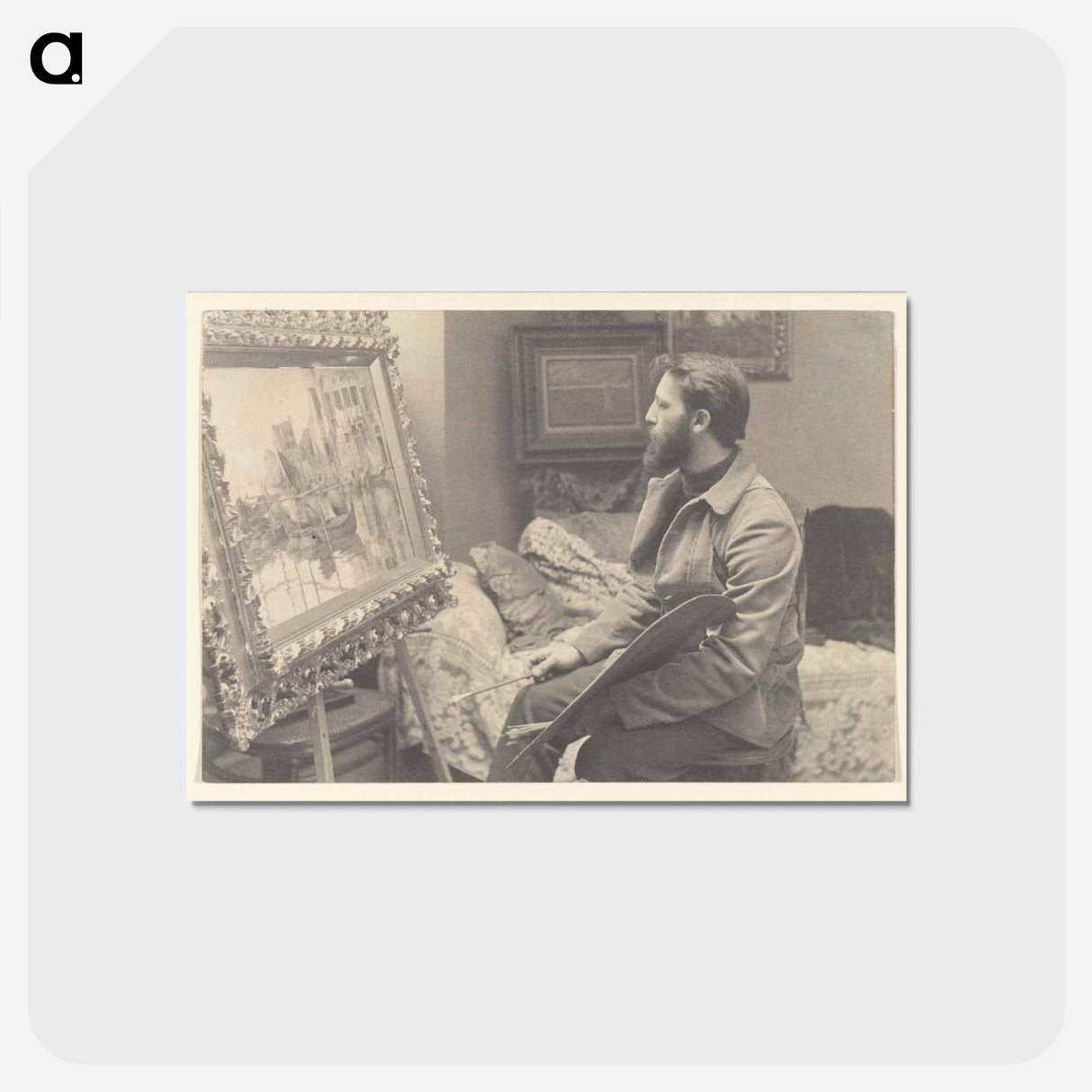 アートポストカード-Frank Simon Herrmann - アルフレッド スティーグリッツ Postcard.