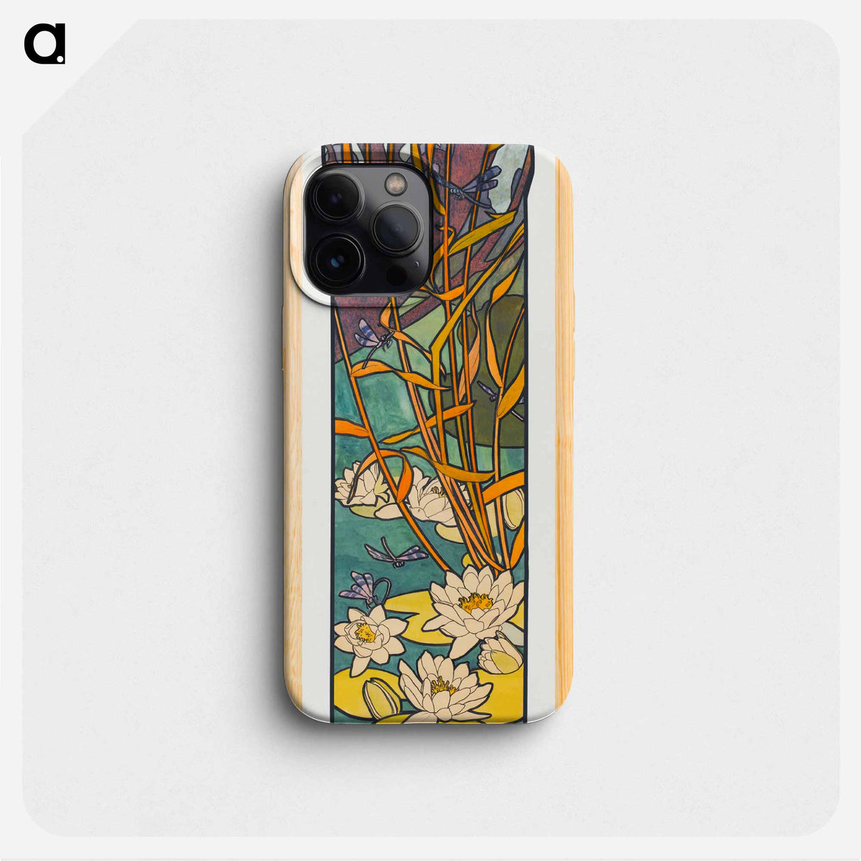 Stained glass box for the Fouquet jewelry store - Alphonse Mucha Phone Case.