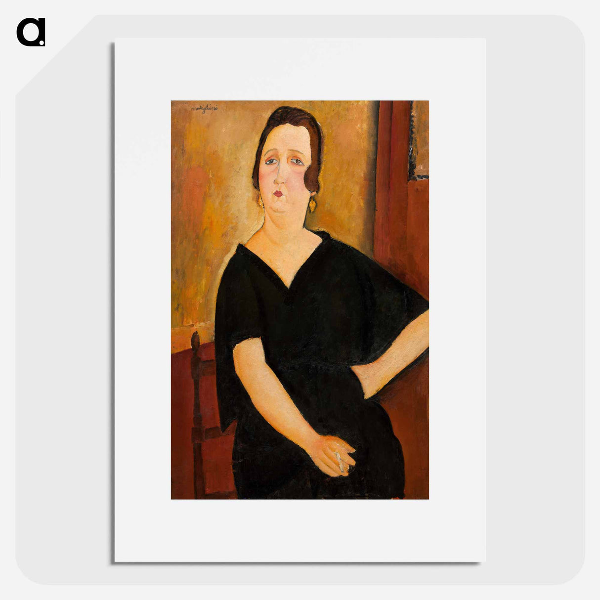 Madame Amédée - Amedeo Modigliani Poster.