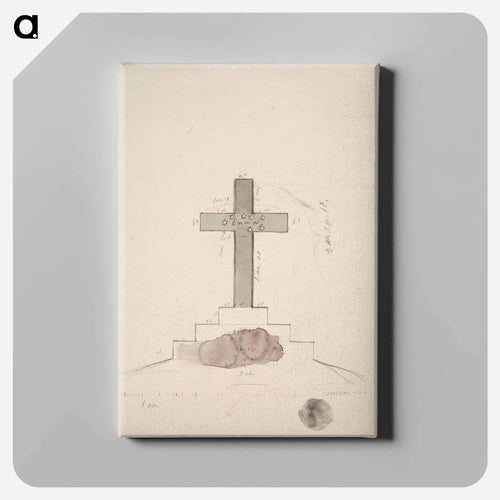 Luonnos hautarististä - アンダース エクマン Canvas.