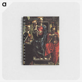 アートメモ帳-The Virgin and Child with Saints Jerome - アンドレア マンテーニャ Memo.