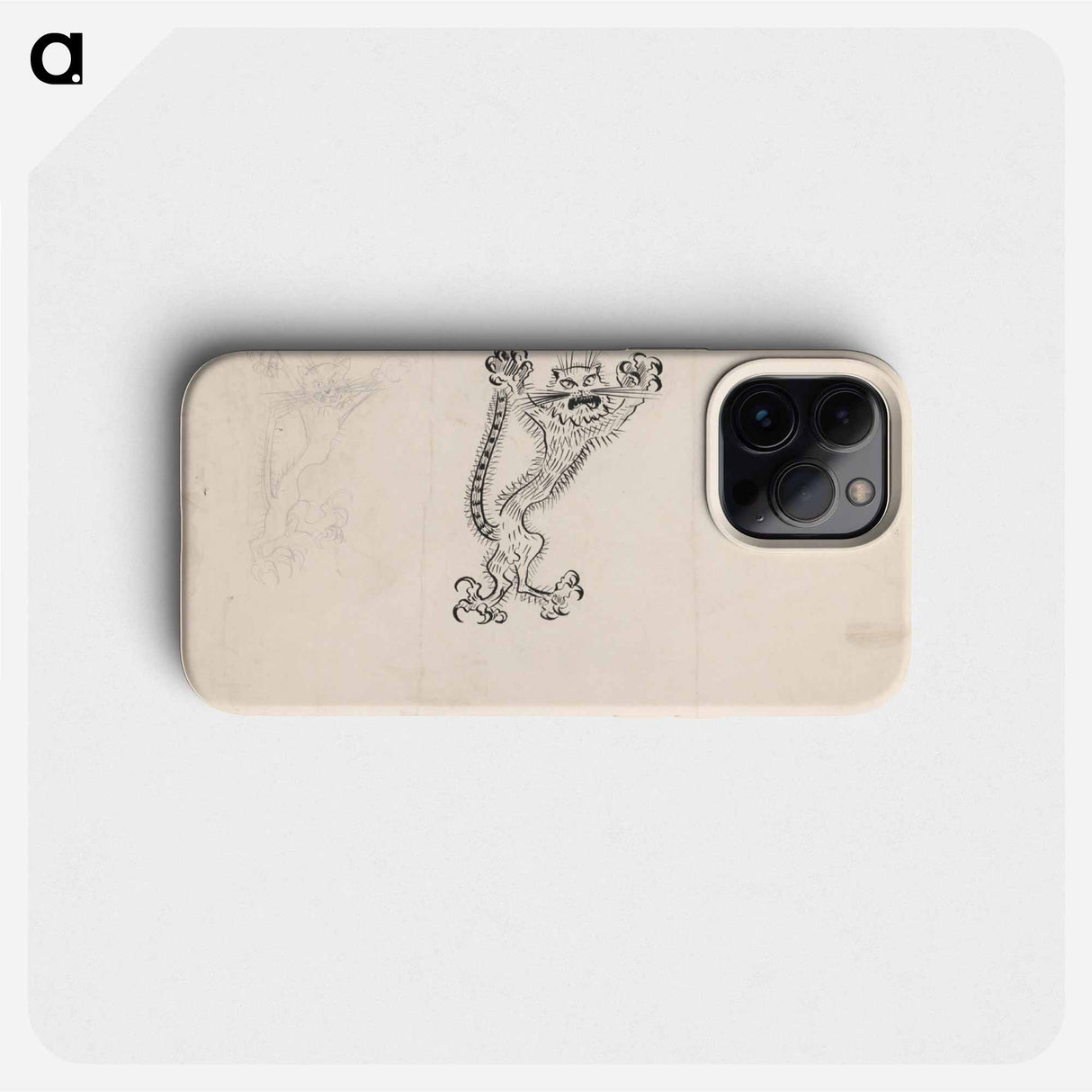 Raging tomcat - アーノルド ピーター ワイズ クビンチャン Phone Case.