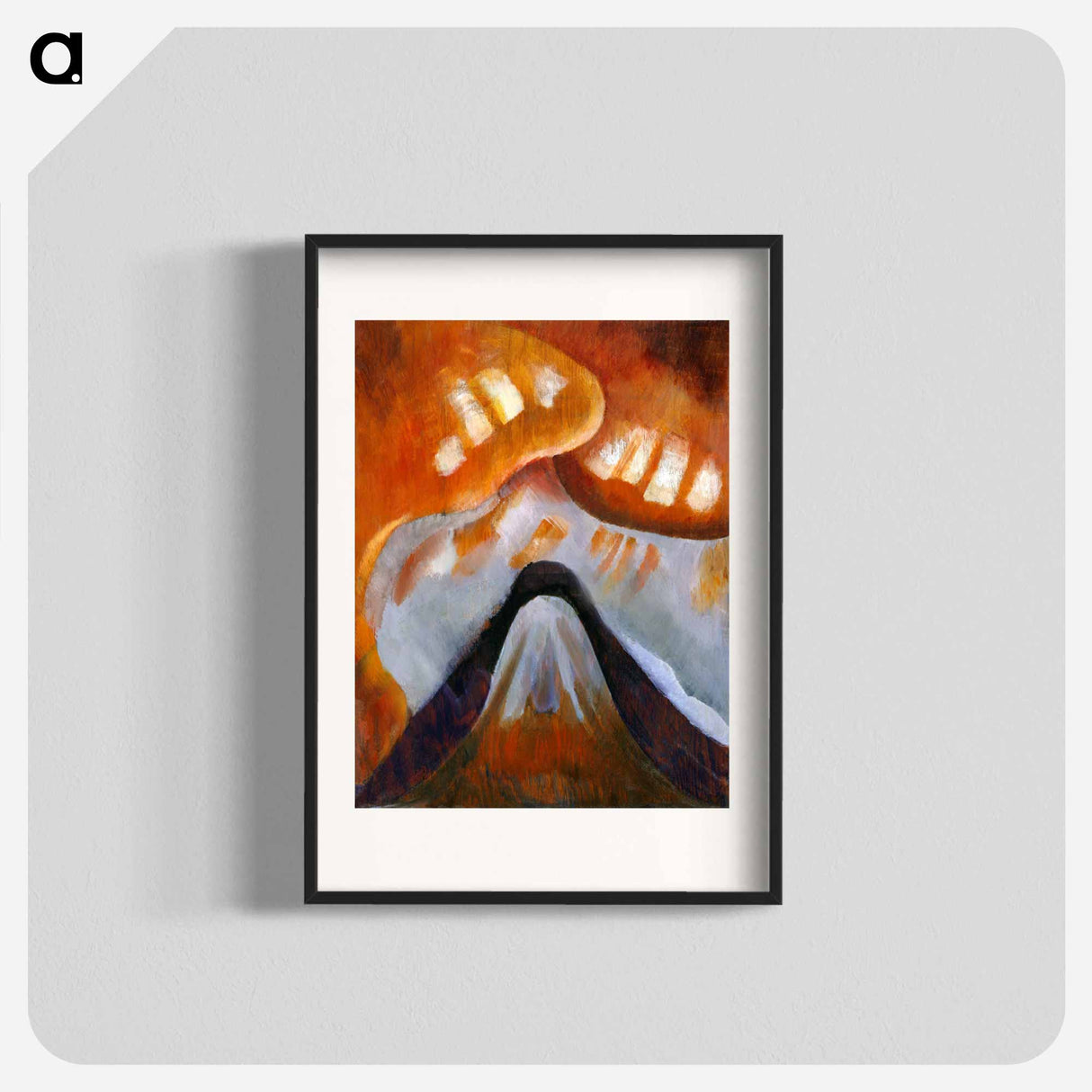 Mountain and Sky - アーサー ダヴ Poster.