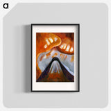 Mountain and Sky - アーサー ダヴ Poster.