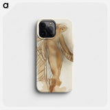 Naked woman dancing - Auguste Rodin Phone Case.