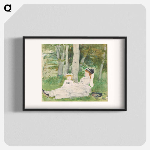 At the Edge of the Forest
 - ベルト モリゾ Poster.