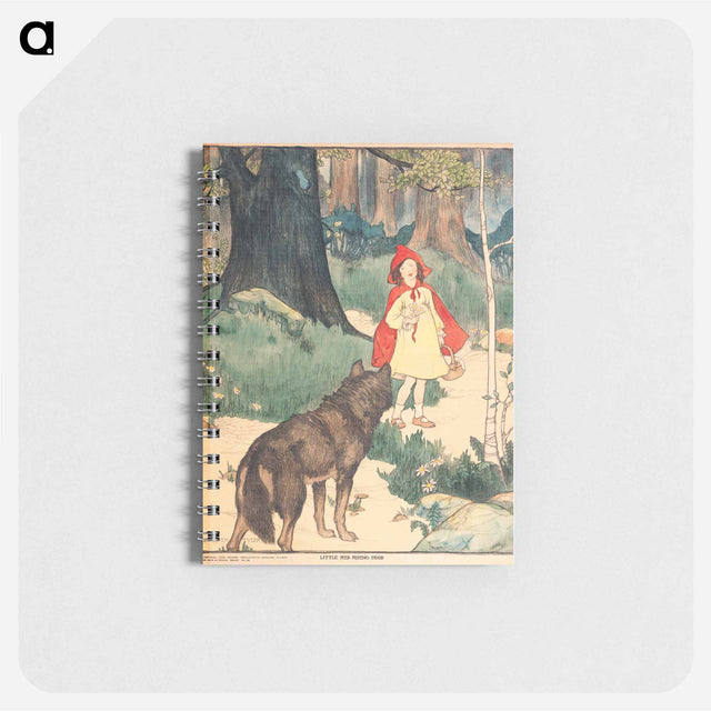 アートメモ帳-Little Red Riding Hood
 - ボストン公共図書館 Memo.