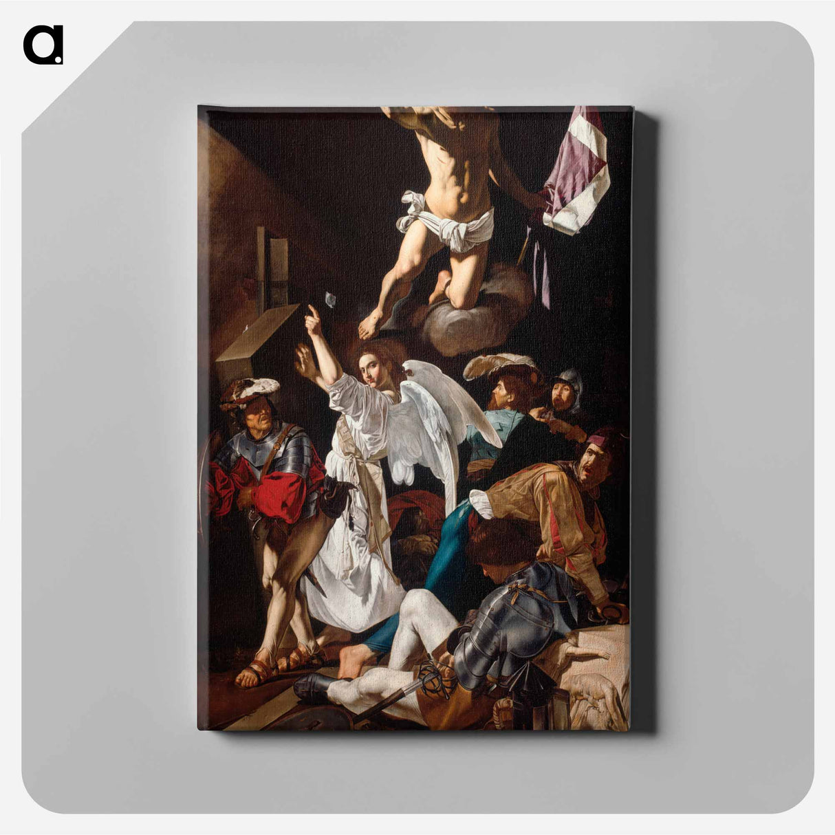 The Resurrection - Caravaggio Canvas.