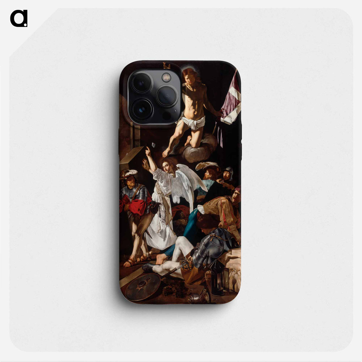 The Resurrection - Caravaggio Phone Case.