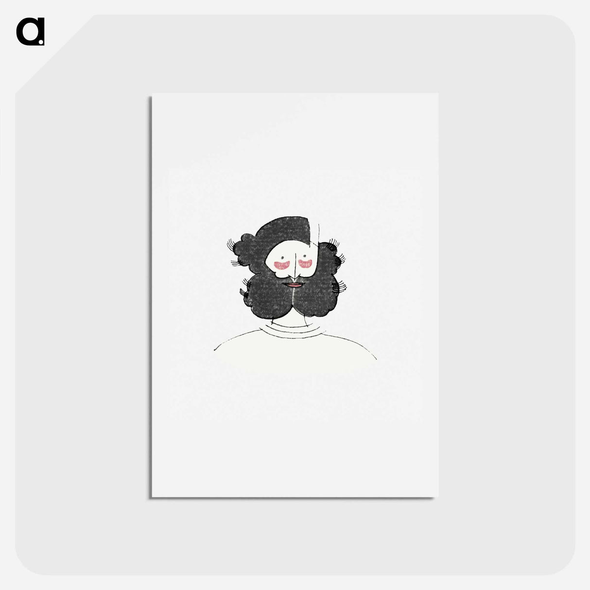 アートポストカード-Gazette du Bon Ton Fashion Plate
 - シャルル マルタン Postcard.