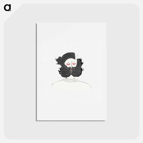 アートポストカード-Gazette du Bon Ton Fashion Plate
 - シャルル マルタン Postcard.
