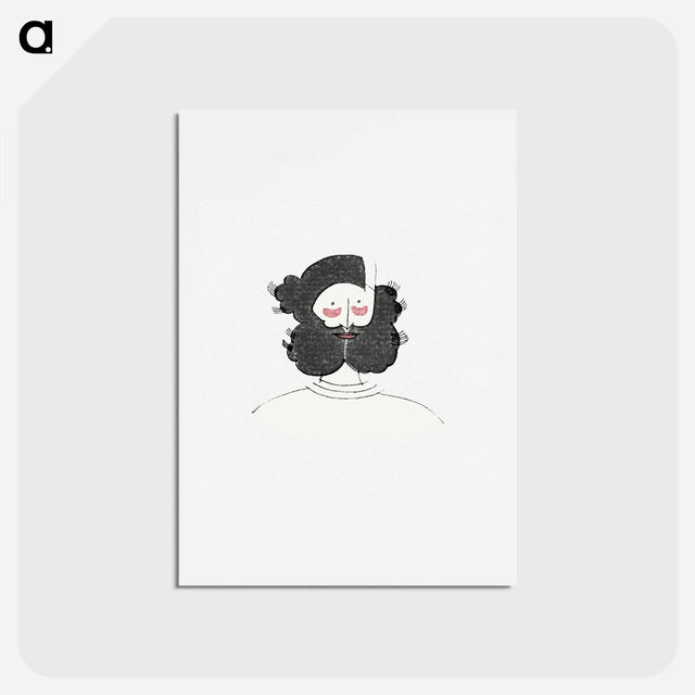 アートポストカード-Gazette du Bon Ton Fashion Plate
 - シャルル マルタン Postcard.