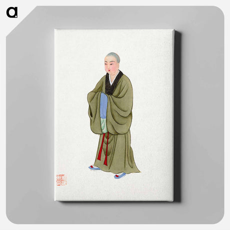 アートパネル-Buddhist Monk Costume
 - 中国の衣装 Canvas.