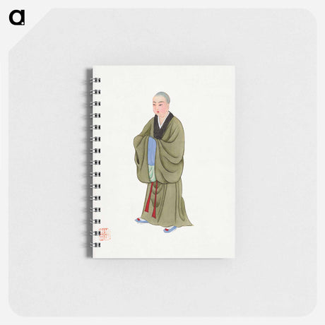 アートメモ帳-Buddhist Monk Costume
 - 中国の衣装 Memo.