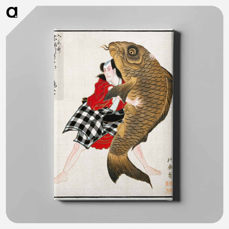 アートパネル-Leaf from Album of Actor Portraits
 - クリーブランド美術館 Canvas.