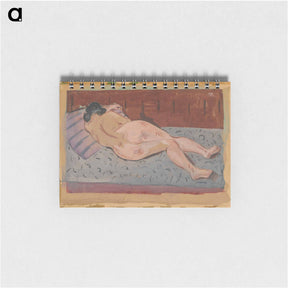 アートメモ帳-Reclining Nude
 - シプリアン マジェルニク Memo.