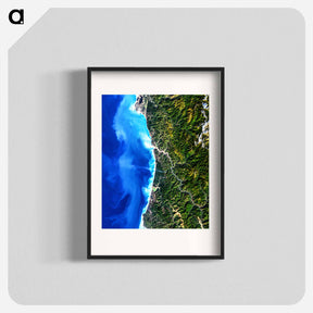 アートポスター-Redwood National Park
 - 上空からの地球 Poster.
