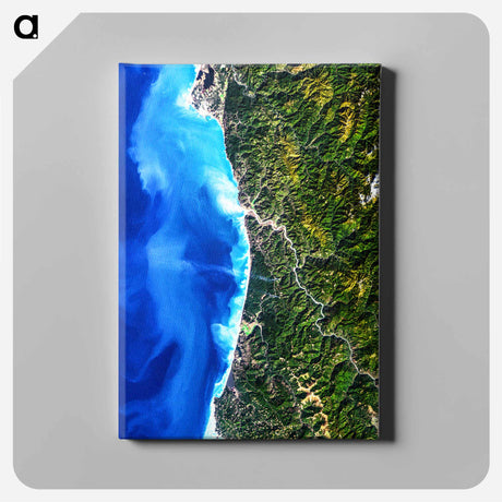 アートパネル-Redwood National Park
 - 上空からの地球 Canvas.