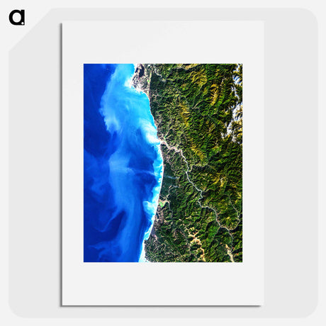 アートポスター-Redwood National Park
 - 上空からの地球 Poster.