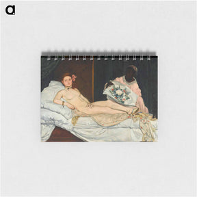 アートメモ帳-The title is not explicitly mentioned in the provided description. Please provide a description that includes a title for extraction. - エドゥアール マネ Memo.