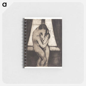 アートメモ帳-The Kiss - エドヴァルド ムンク Memo.