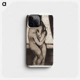 The Kiss - Edvard Munch Phone Case.