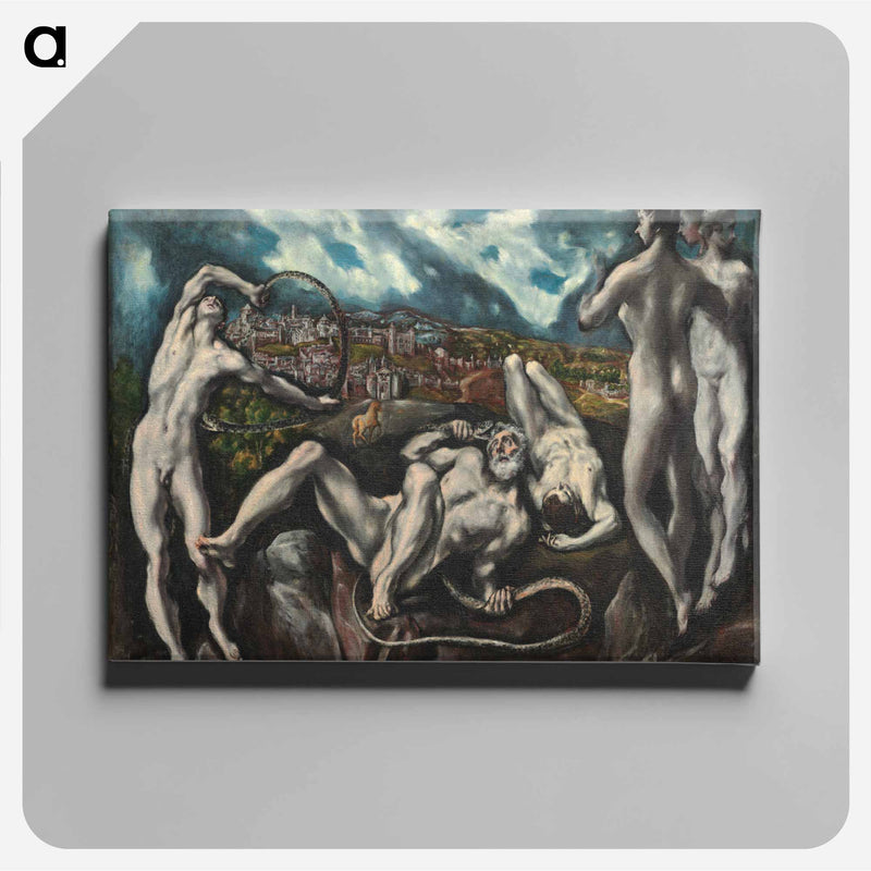 Laocoön - エル グレコ Canvas.