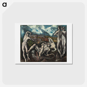 アートポストカード-Laocoön - エル グレコ Postcard.