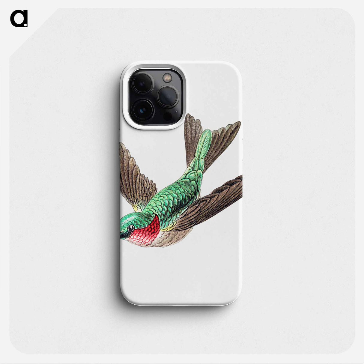 Colorful vintage hummingbird illustration - エルンスト ヘッケル Phone Case.
