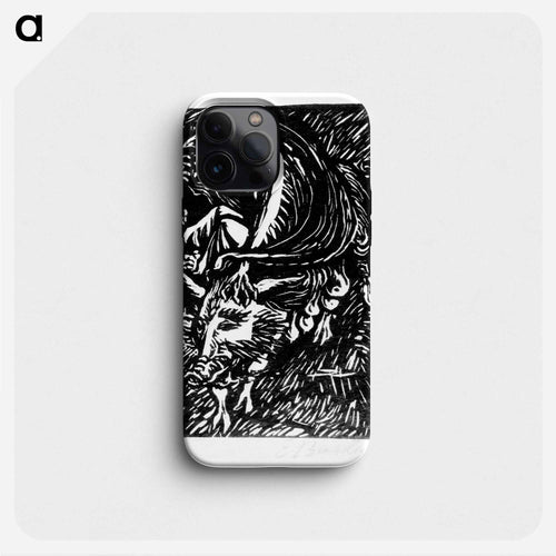 The Witch Baubo - エルンスト ハインリヒ バルラッハ Phone Case.