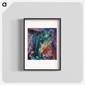 アートポスター-Birds - フランツ マルク Poster.