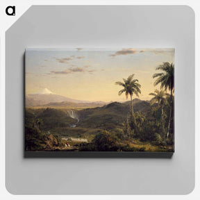 アートパネル-Cotopaxi - フレデリック エドウィン チャーチ Canvas.
