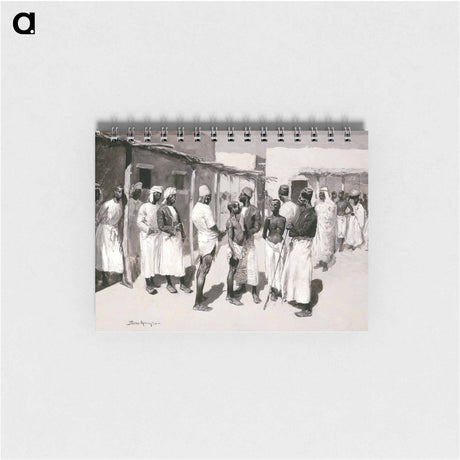 アートメモ帳-Slave Market
 - フレデリック レミントン Memo.