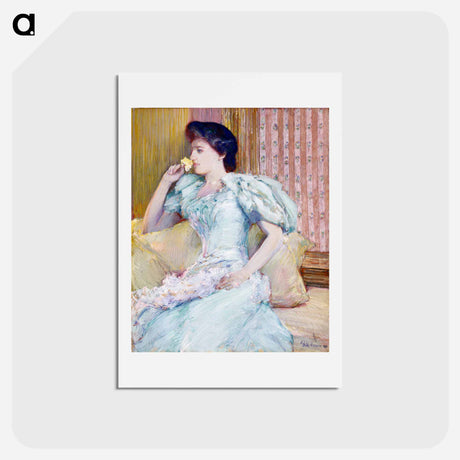 アートポストカード-Lillie - フレデリック チャイルド ハッサム Postcard.