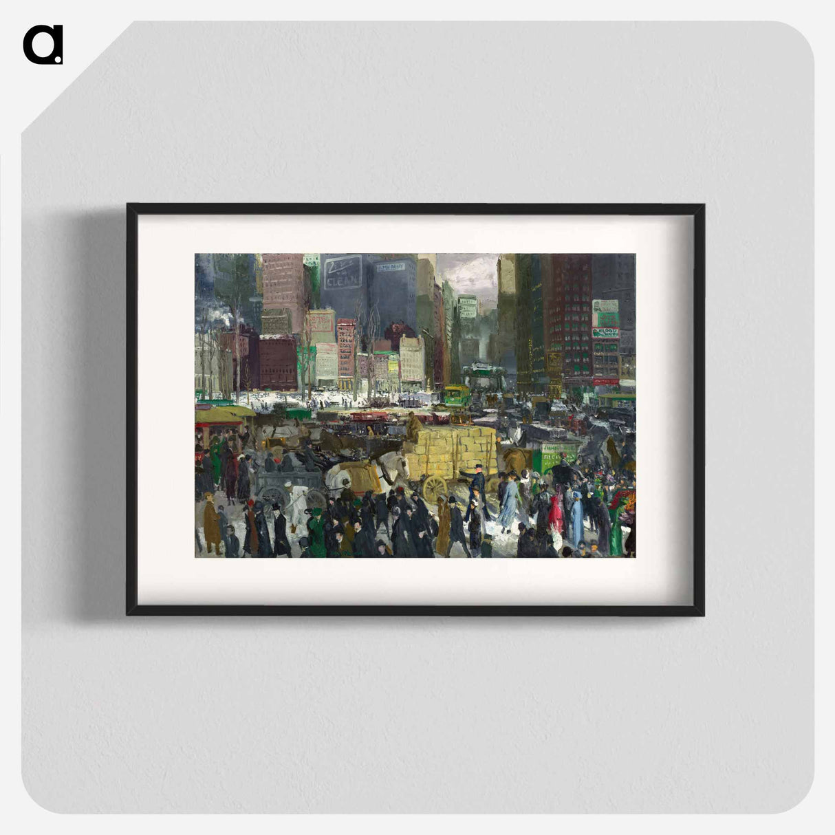 New York - George Bellows Poster.