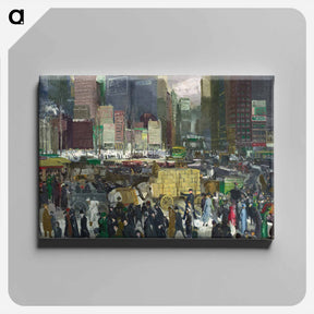 アートパネル-New York - ジョージ ベローズ Canvas.