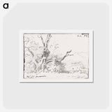 アートポストカード-Boomstudie
 - ジョージアス ヤコブス ヨハネス ファン オス Postcard.